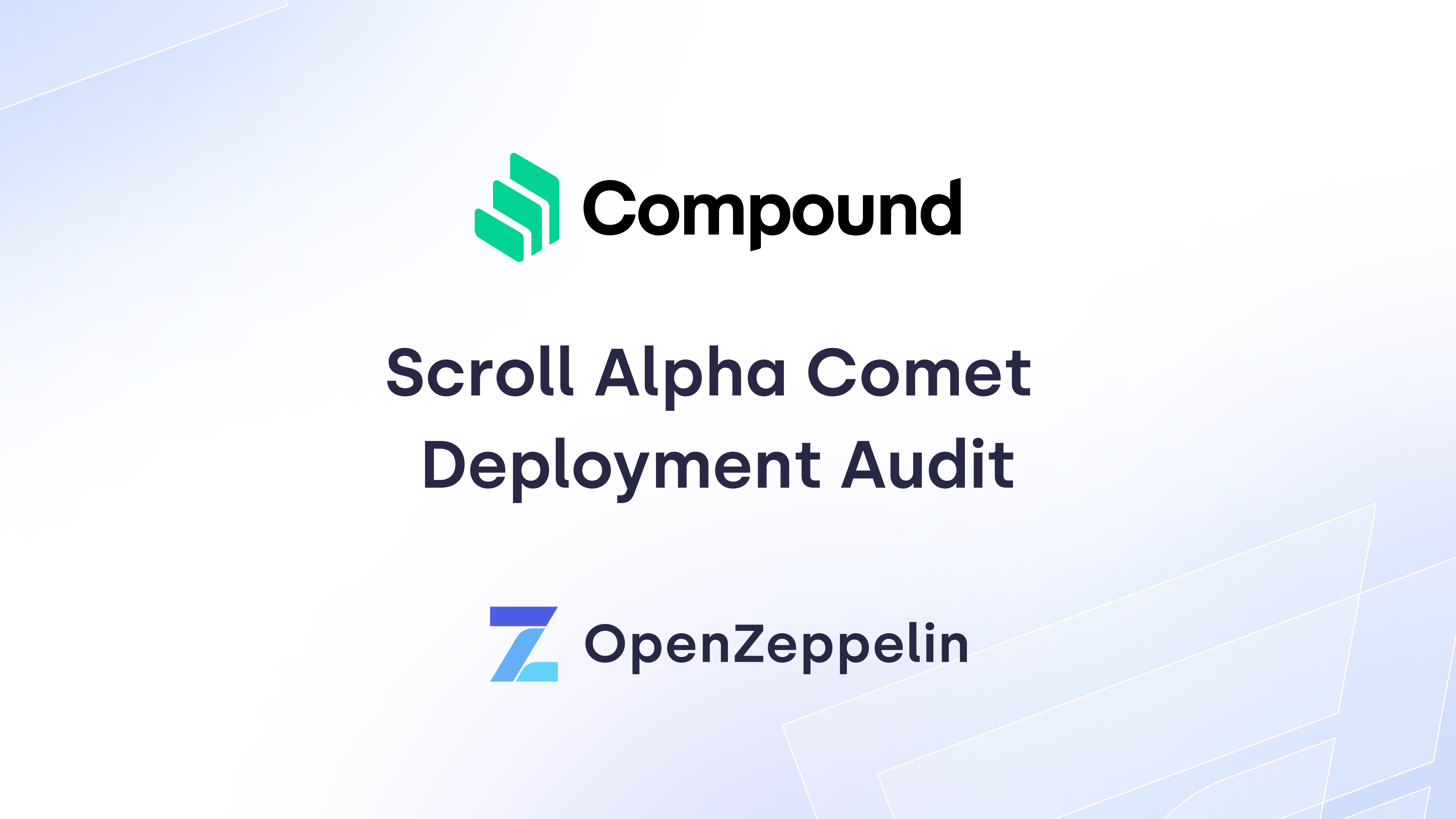 image showing Compound scroll alpha comet deployment audit