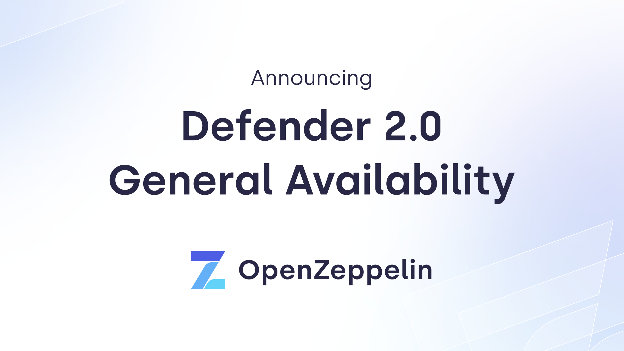 Announcing the General Availability of OpenZeppelin Defender: A New Era in Blockchain Security and Operations Featured Image