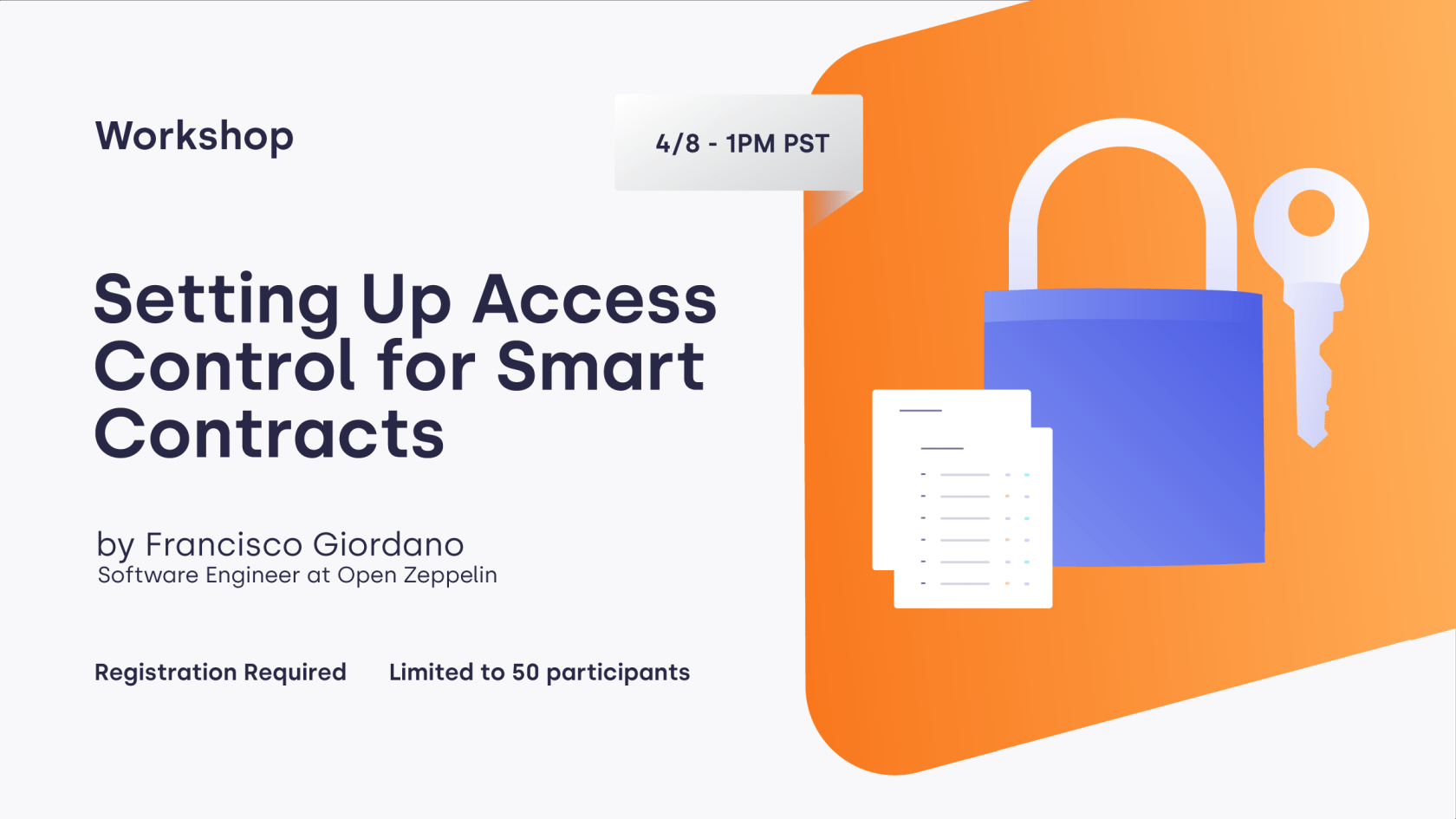 Recap Setting Up Access Control for Smart Contracts