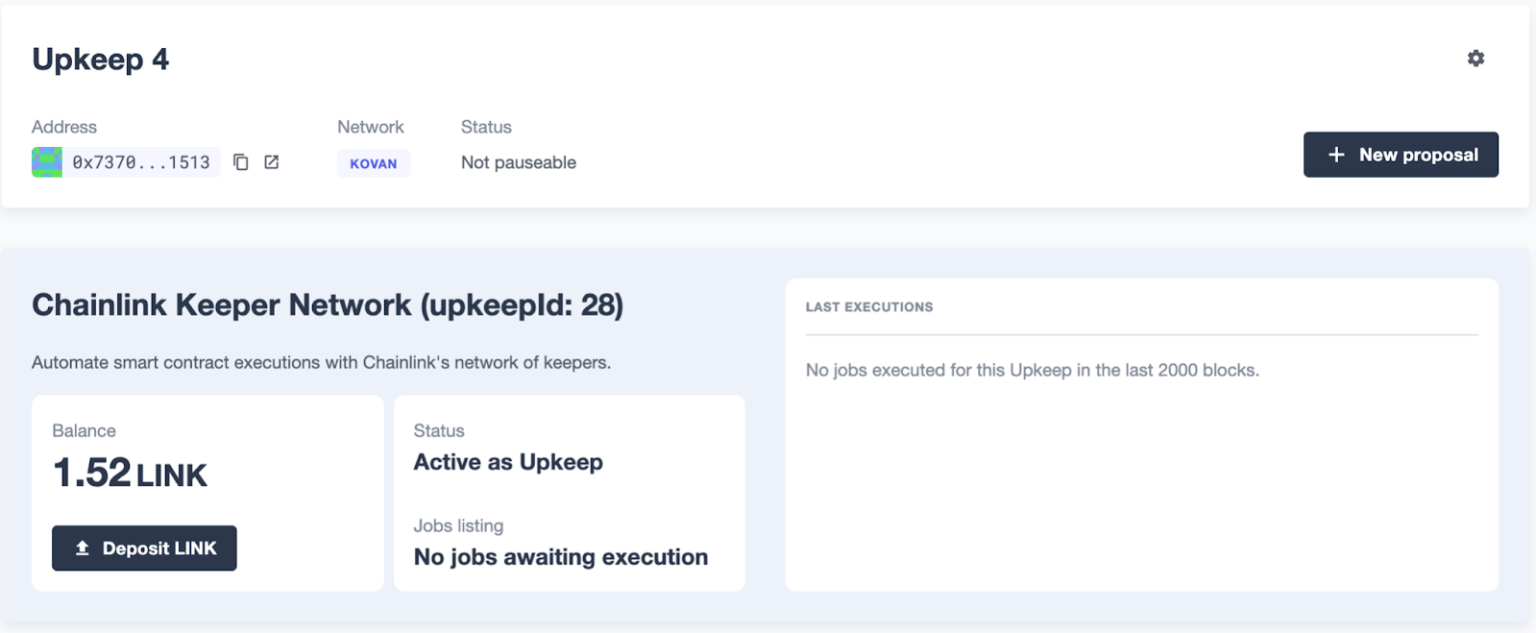 Developers Can Now Register and Manage Chainlink Keeper Jobs with