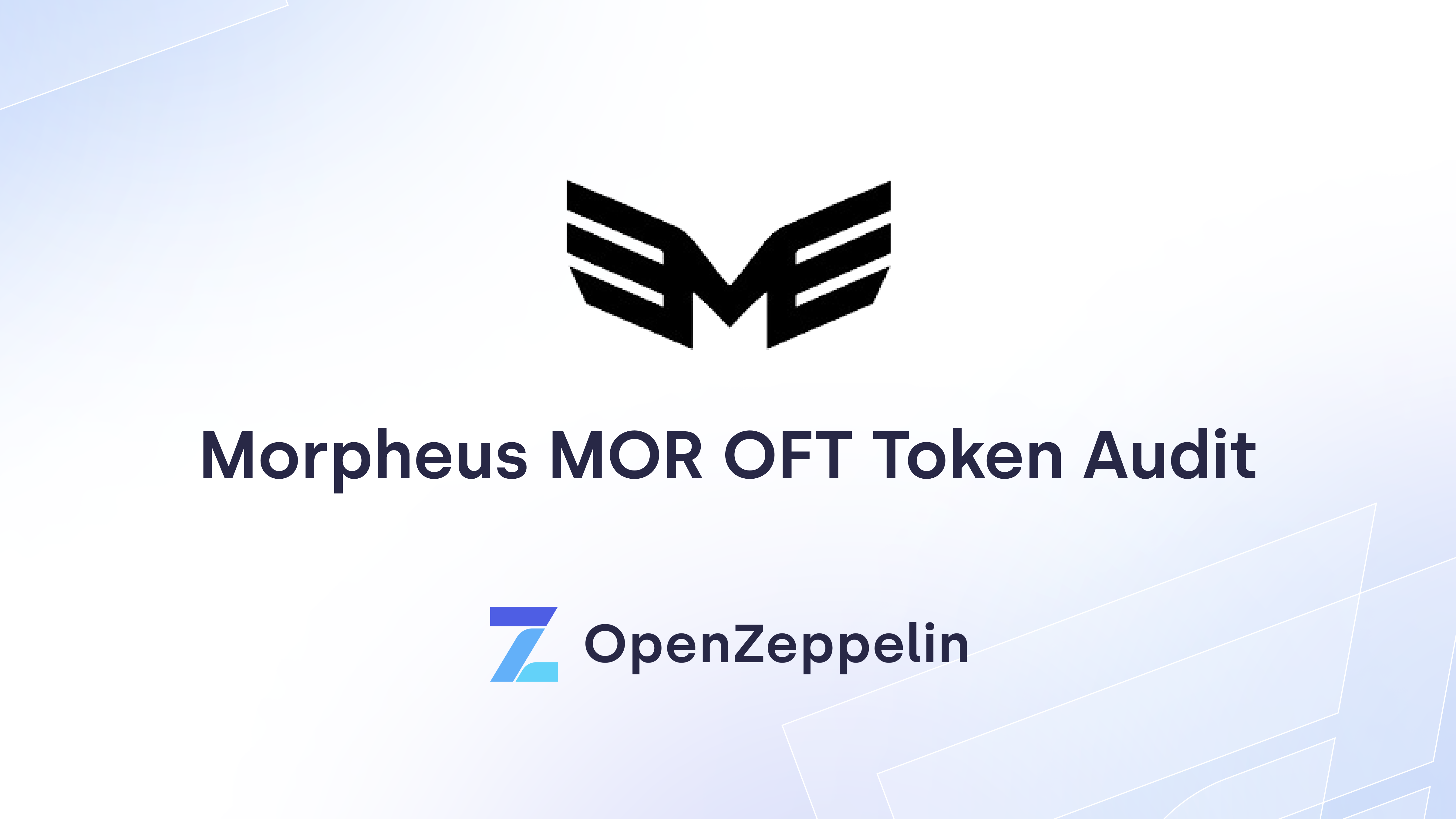 Morpheus MOR OFT Token Audit Featured Image