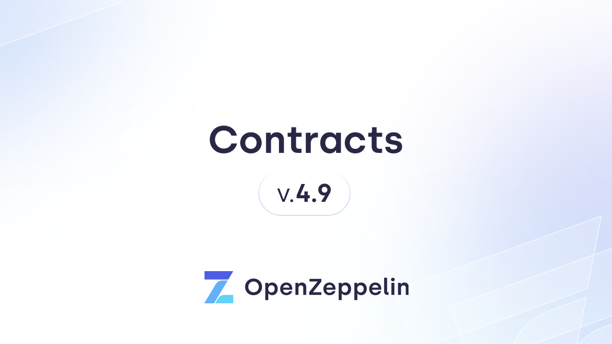 Introducing OpenZeppelin Contracts v4.9 Featured Image