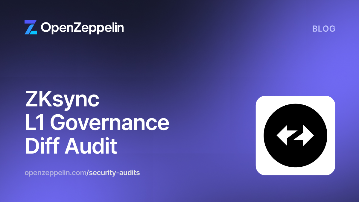 ZKsync L1 Governance Diff Audit Featured Image